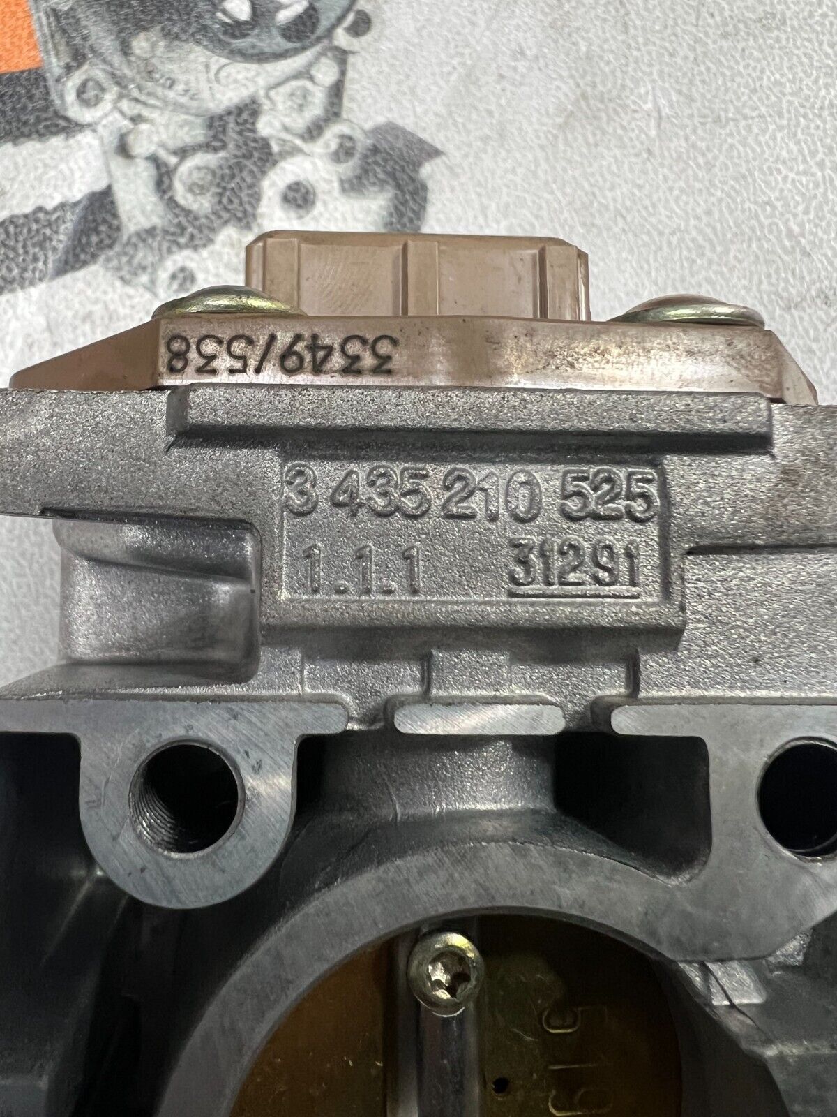 3437020416 CORPO FARFALLATO ORIGINALE BOSCH CITROEN PEUGEOT