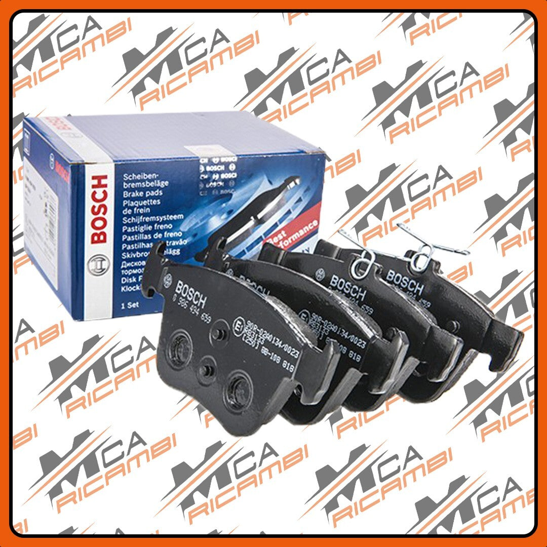 0986494659 BOSCH PASTIGLIE FRENO POSTERIORI WV GOLF 7 AUDI A3  SEAT CUPRA SKODA