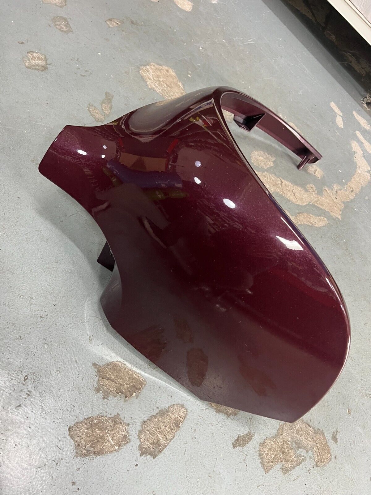 ME3023063 PARAFANGO POSTERIORE DESTRO SMART 450 CABRIO VERNICIATO BORDEAUX