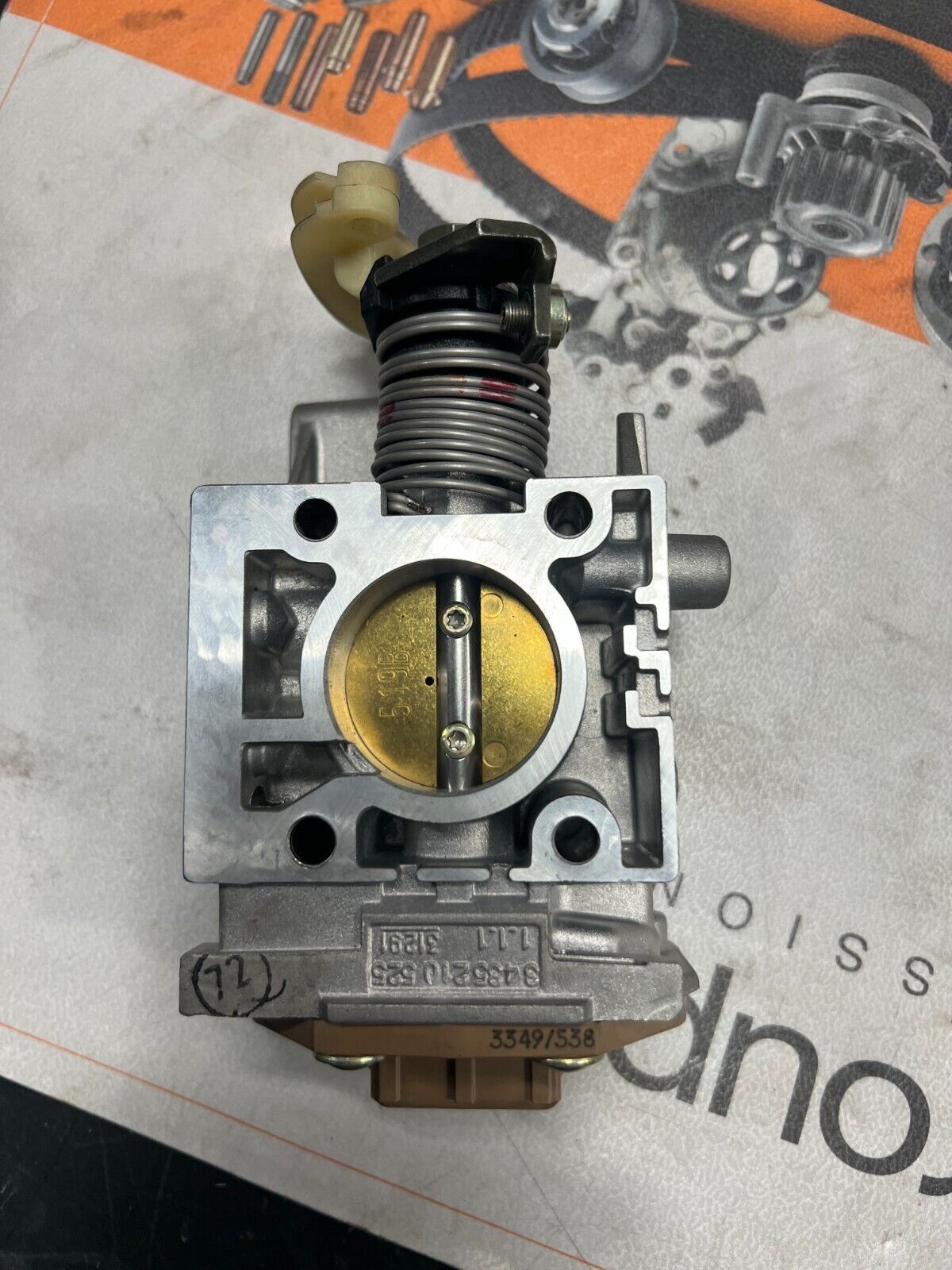 3437020416 CORPO FARFALLATO ORIGINALE BOSCH CITROEN PEUGEOT