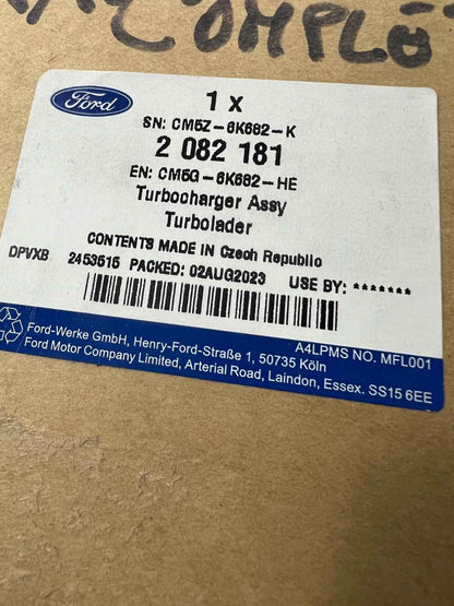 2082181 TURBINA COMPLETA ORIGINALE FORD PER MOTORI 1.0 ECO BOOST