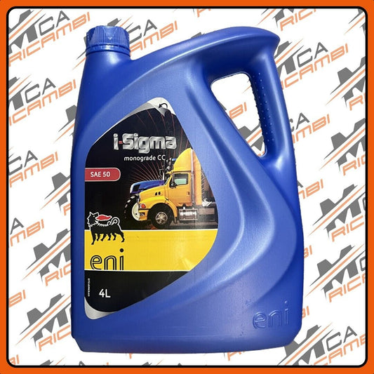 OLIO MOTORE 4L ENI I-SIGMA MONOGRADE CC SAE 50