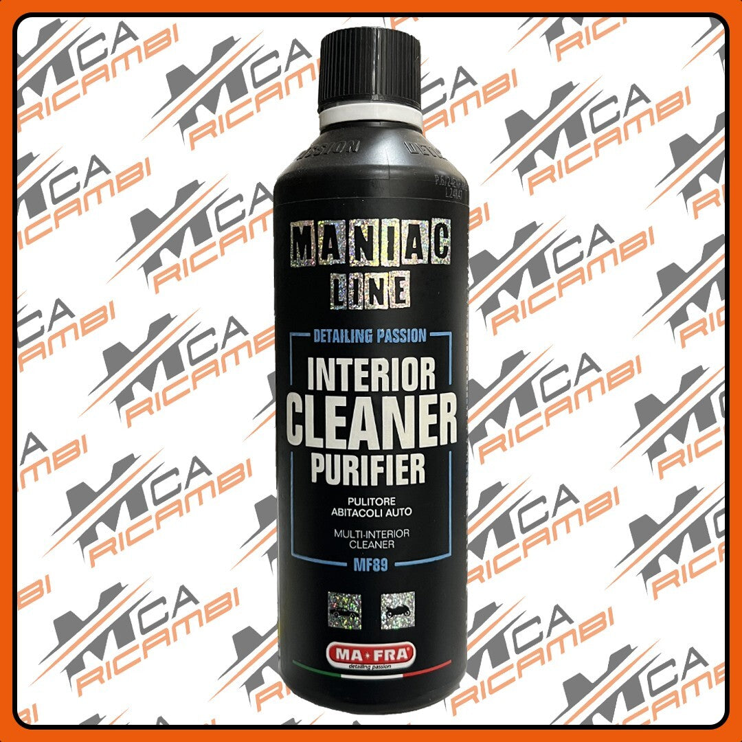 MAFRA MANIAC LINE INTERIOR CLEANER PURIFIER PULITORE ABITACOLO AUTO MF89 500ML
