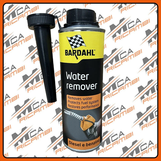 BARDAHL WATER REMOVER RIMUOVE ACQUA DAI SERBATOIO BENZINA E DIESEL 300ML