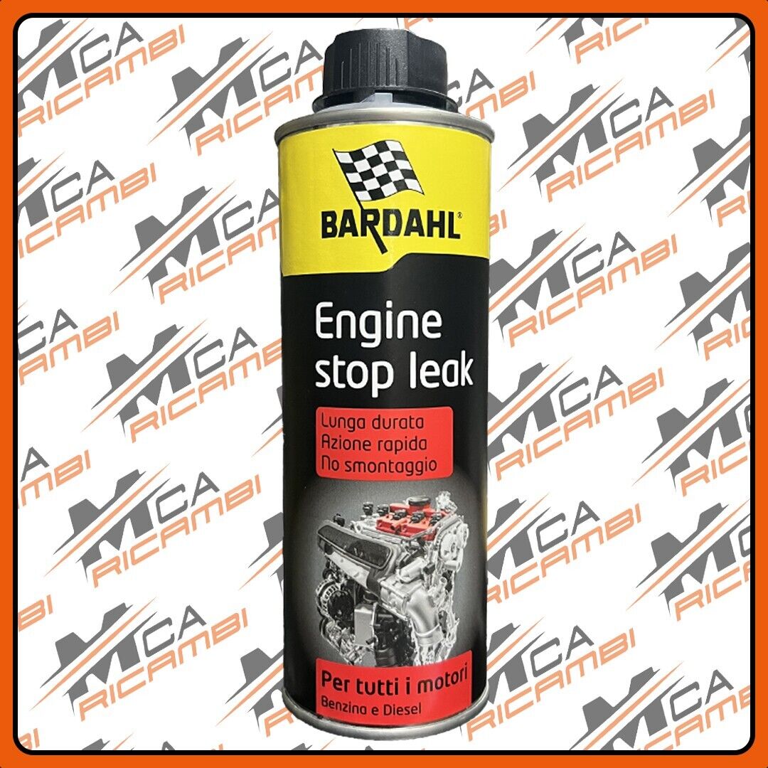BARDAHL ENGINE STOP LEAK 300ML PER TUTTI I MOTORI INTERROMPE PERIDTE DI OLIO
