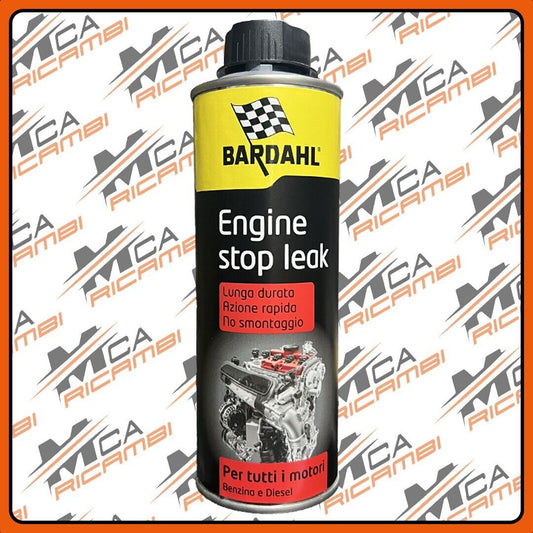BARDAHL ENGINE STOP LEAK 300ML PER TUTTI I MOTORI INTERROMPE PERIDTE DI OLIO
