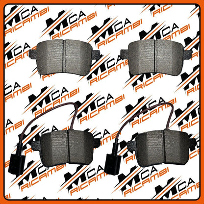 PF0129 363916060129 KIT 4 PASTIGLIE  FRENO MAGNETI MARELLI ALFA ROMEO GIULIETTA