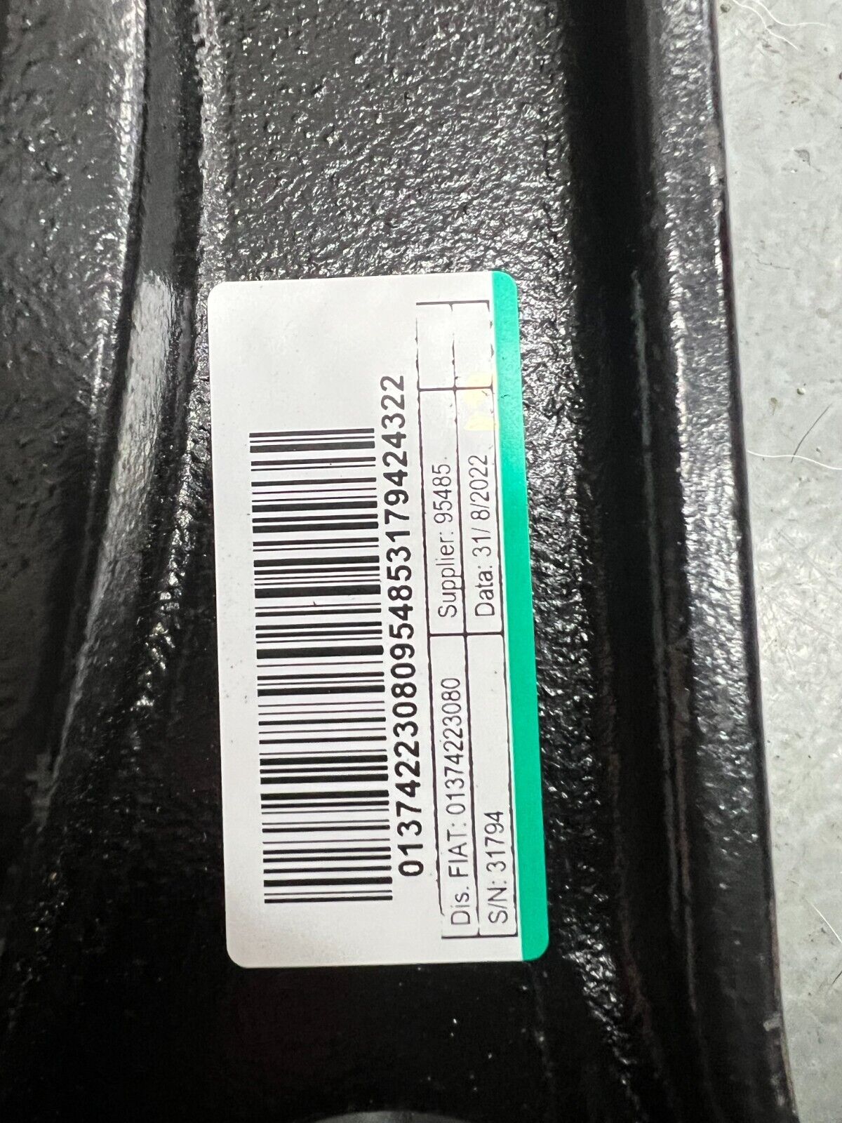 1374223080 BRACCIO OSCILLANTE ANTERIORE SINISTRO ORIGINALE FIAT