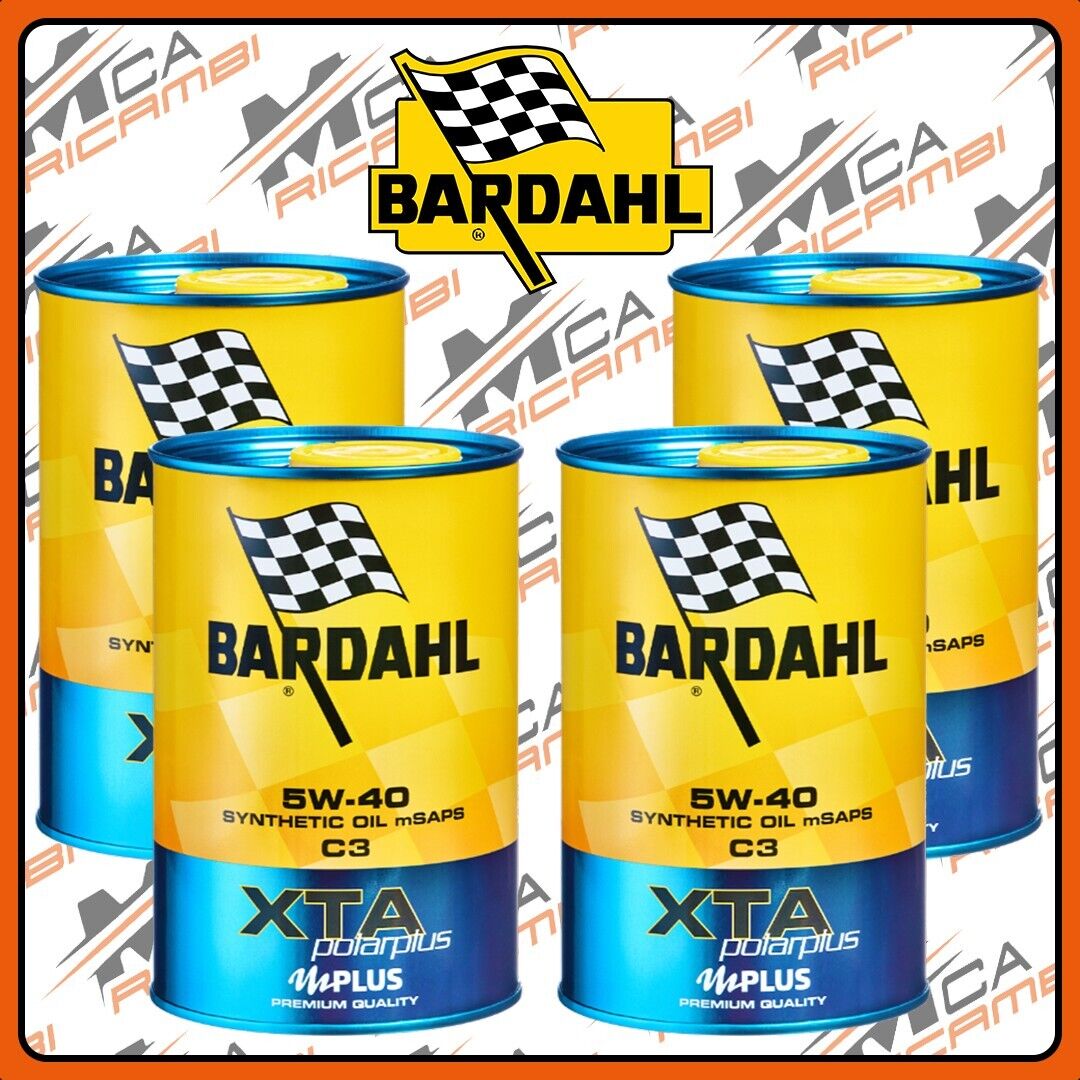 OLIO MOTORE 4L BARADHL XTA POLARPLUS 5W-40 C3 IN 4 LATTE DA 1L