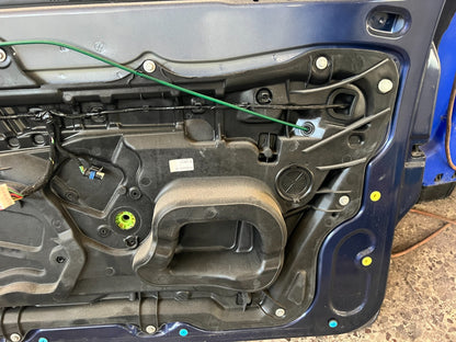 PORTIERA ANTERIORE BLU DESTRA LANCIA YPSILON 2004 SENZA PANNELLO E MANIGLIA