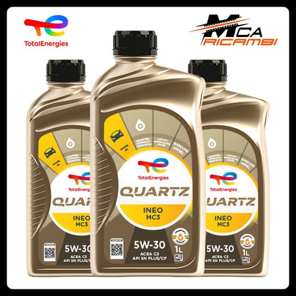 OLIO MOTORE 3L TOTAL QUARTZ INEO MC3 5W-30 C3 BENZINA DIESEL