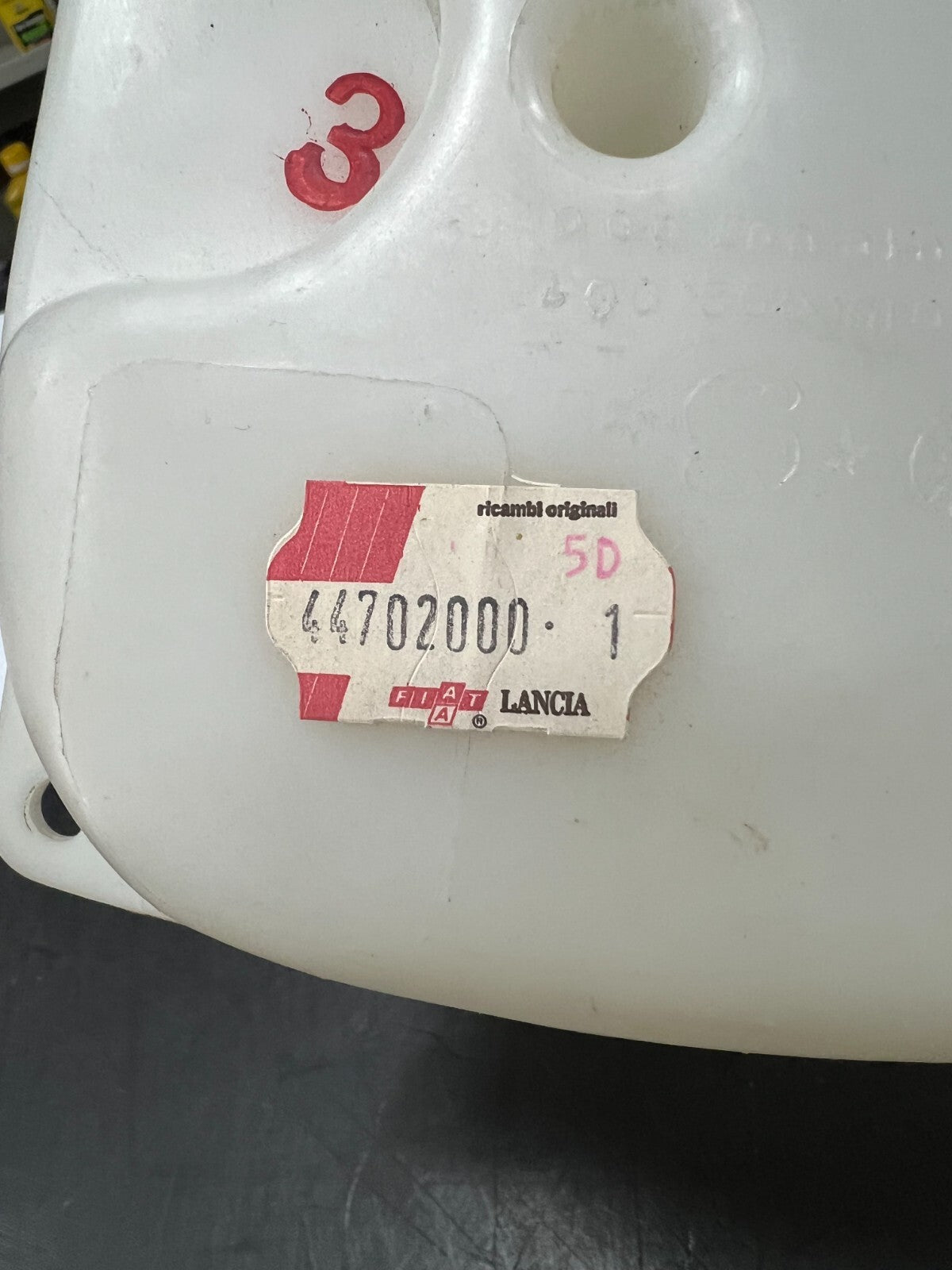 4470200 VASCHETTA LIQUIDO RADIATORE ORIGINALE FIAT RITMO LANCIA DELTA Y10