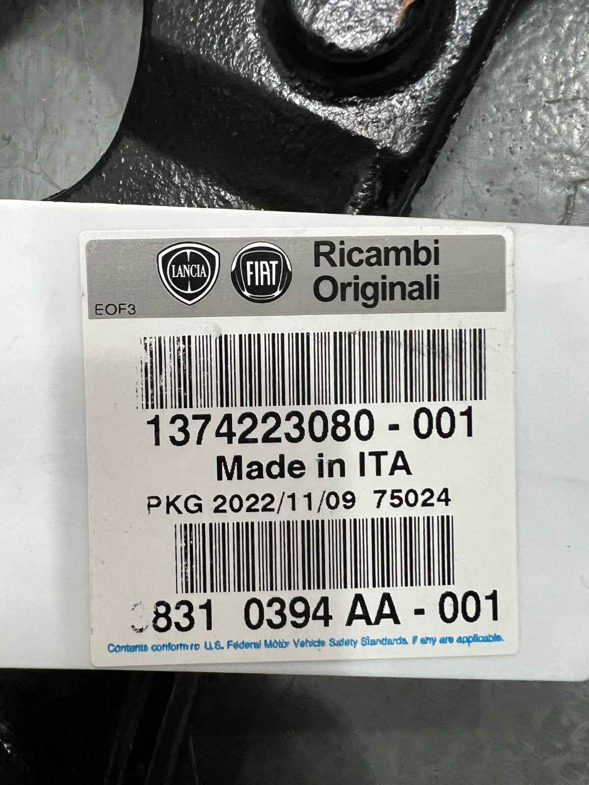 1374223080 BRACCIO OSCILLANTE ANTERIORE SINISTRO ORIGINALE FIAT