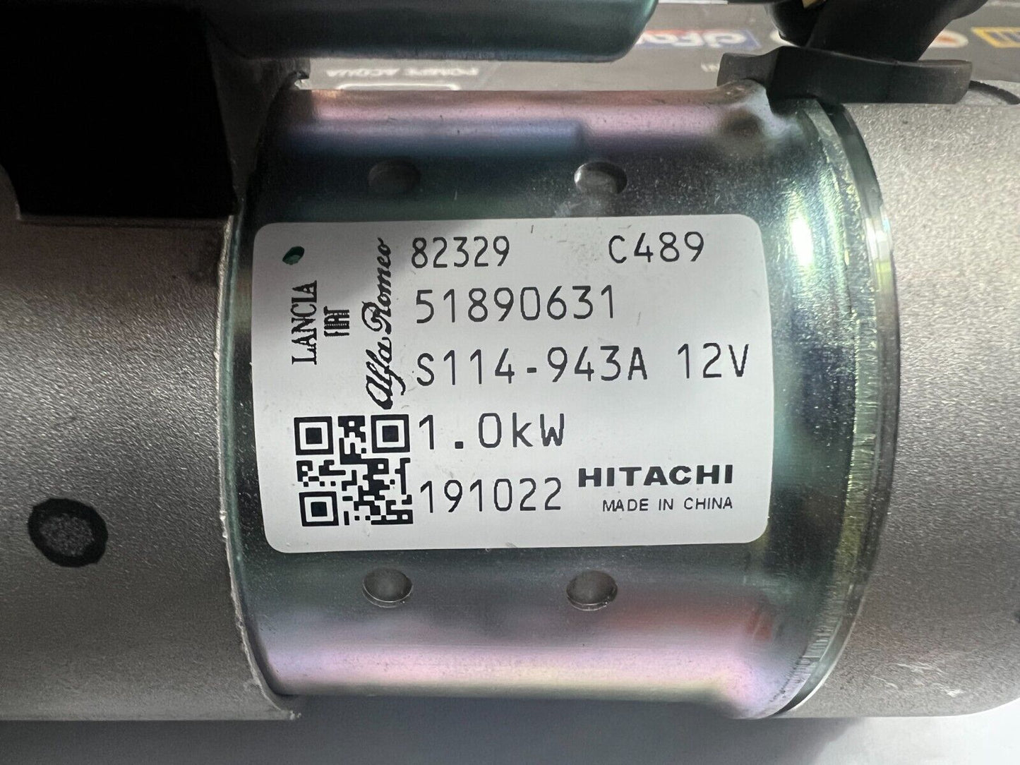51890631 MOTORINO DI AVVIAMENTO ORIGIALE FIAT ABARTH ALFA ROMEO FORD LANCIA