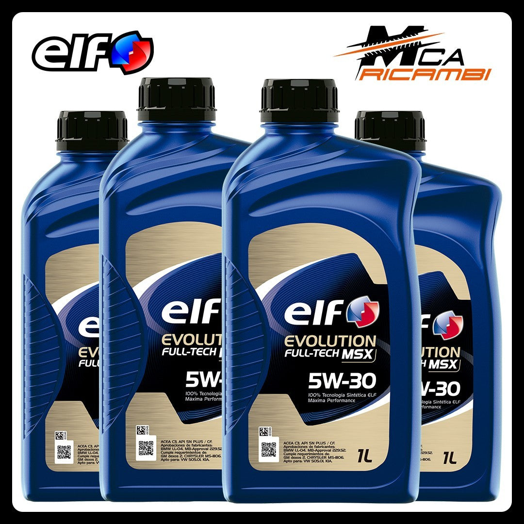 OLIO MOTORE 4L ELF EVOLUTION FULLTECH MSX 5W-30 C3