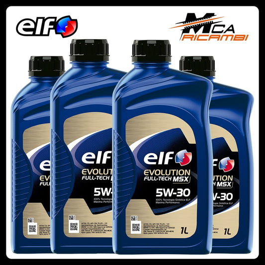 OLIO MOTORE 4L ELF EVOLUTION FULLTECH MSX 5W-30 C3