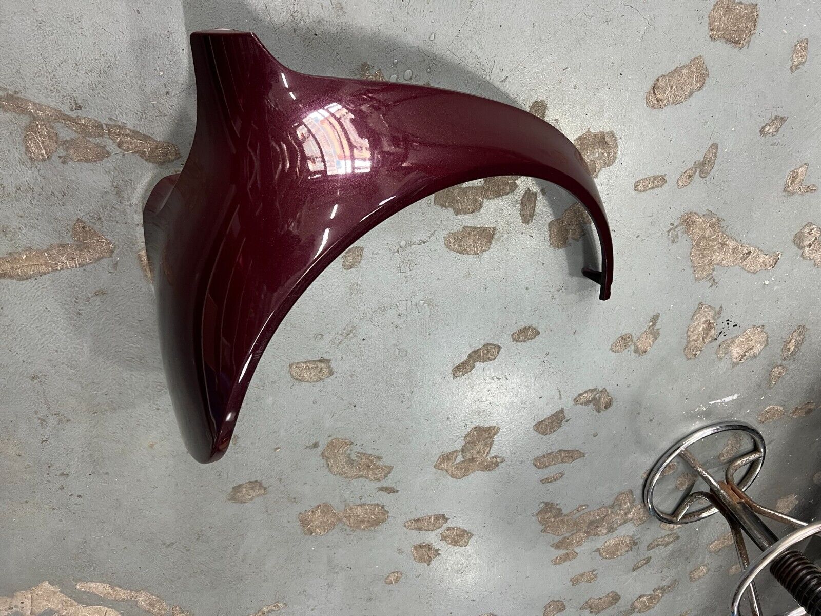 ME3023063 PARAFANGO POSTERIORE DESTRO SMART 450 CABRIO VERNICIATO BORDEAUX