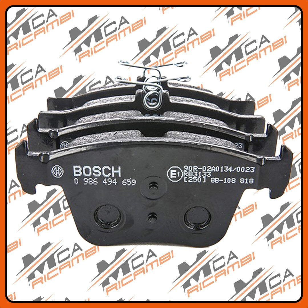 0986494659 BOSCH PASTIGLIE FRENO POSTERIORI WV GOLF 7 AUDI A3  SEAT CUPRA SKODA